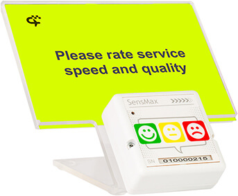 Bouton d’enquête client sans fil SensMax L3