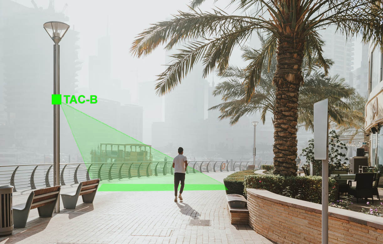 Comptage de personnes dans les espaces publics extérieurs à l’aide des capteurs radar SensMax TAC-B