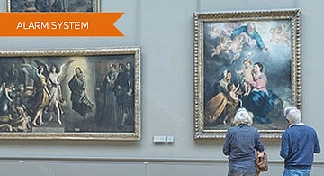 Système d’alarme sans fil pour galeries d’art et musées