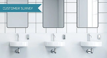 Système sans fil de feedback pour toilettes et sanitaires