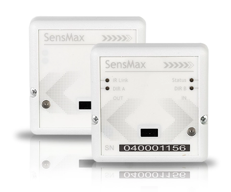 Capteur extérieur infrarouge de comptage de personnes SensMax DE